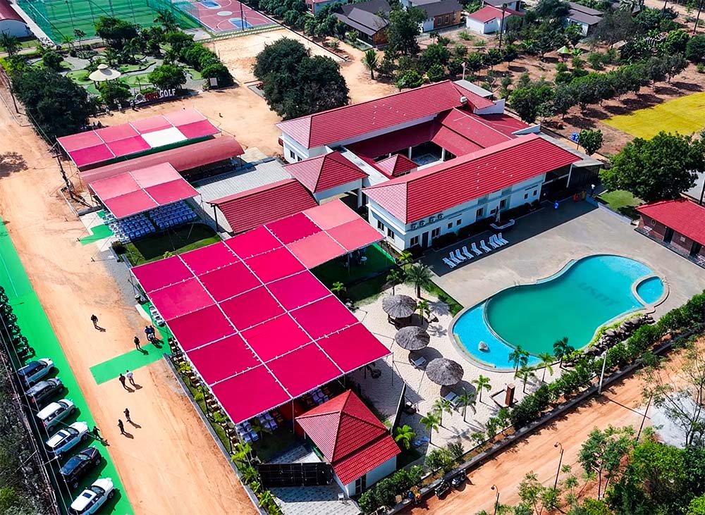 Luxury wedding venue near Hyderabad at Go Ranch resort