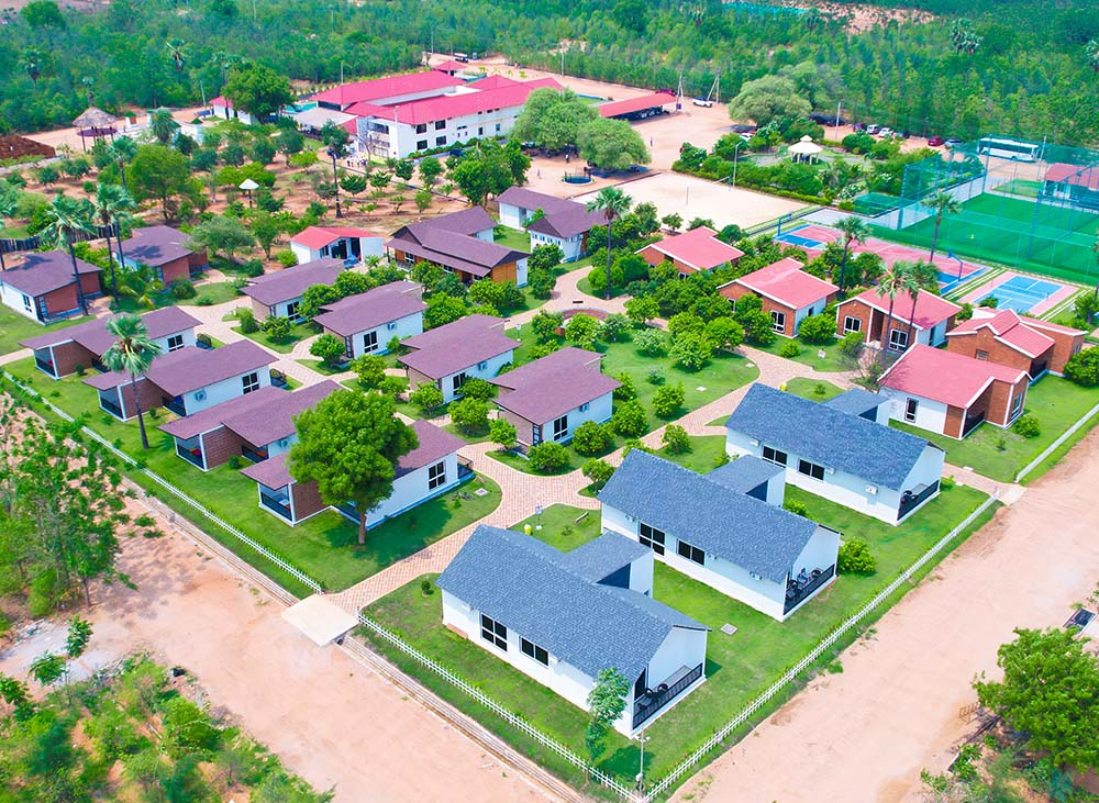 Luxury wedding Venue near Hyderabad At Go Ranch resort.