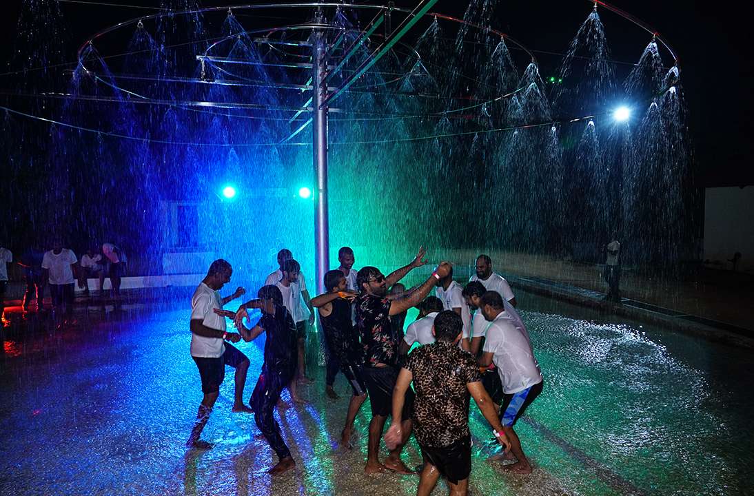 Experience the best rain dance at Go Ranch Resort near Hyderabad - a year-round adventure.